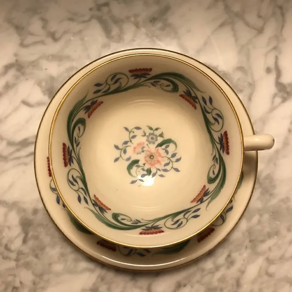 Vintage Lenox Monterey Teacup and Saucer